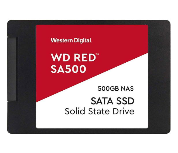 Sandisk 500GB 2,5" SATA SSD Red SA500 - 525235 - zdjęcie